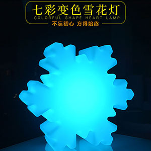 Snowflake lamp